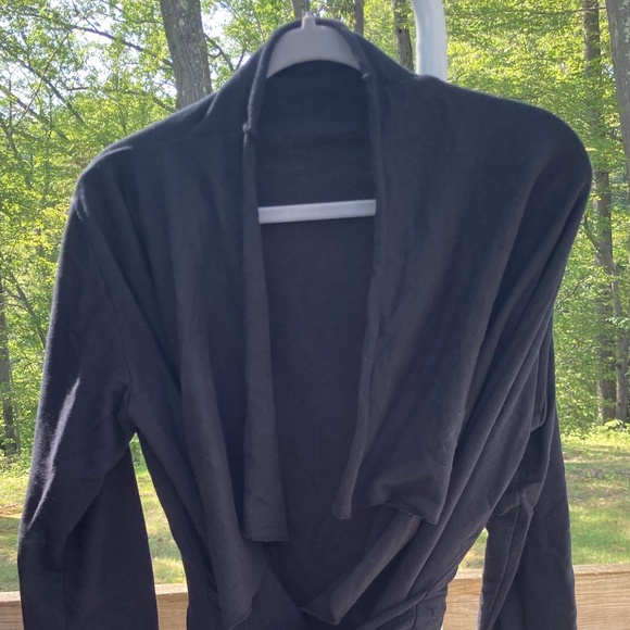 Gaia Conceptions Organic Cotton Cocoon Belted Jacket / S - Picture 2 of 4